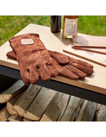 GANTS CUIR MARRON OFYR