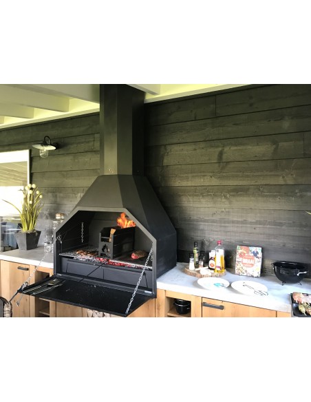 BARBECUE BRAAI FREESTANDING 1200