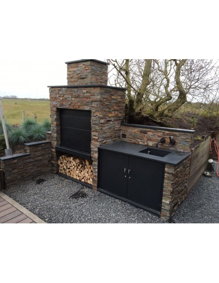 BARBECUE BRAAI BUILT-IN 1000
