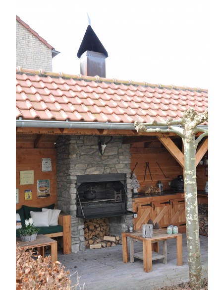 BARBECUE BRAAI BUILT-IN 1000