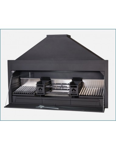 BARBECUE BRAAI BUILT-IN 2300 DIRTY HARRY