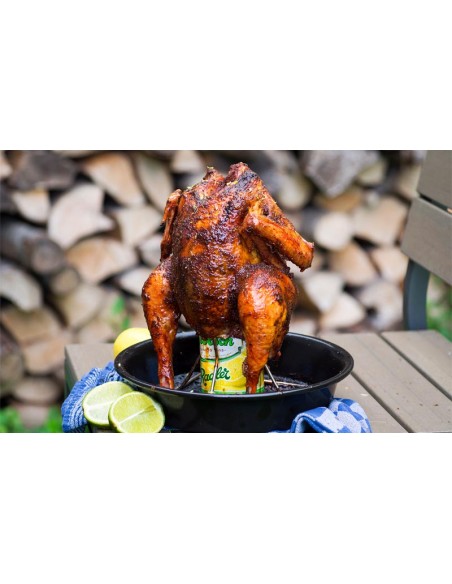 SUPPORT A ROTIR VERTICAL POUR POULET BIG GREEN EGG