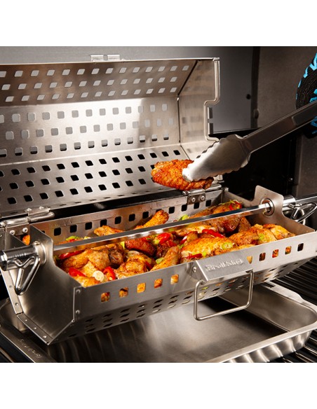 PANIER INOX TOURNEBROCHE R&Ocirc;TISSOIRE BROIL KING