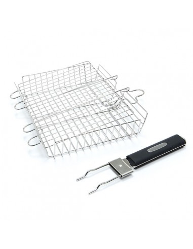 PANIER &Agrave; GRILL SANDWICH INOX BROIL KING