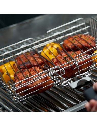 PANIER &Agrave; GRILL SANDWICH INOX BROIL KING