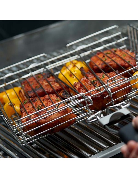 PANIER &Agrave; GRILL SANDWICH INOX BROIL KING