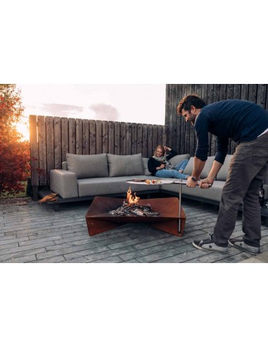 GRILLE  BRASERO TRIPLE &Oslash;55CM - HOFATS