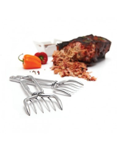 SET DE 2 GRIFFES &Agrave; VIANDES BROIL KING
