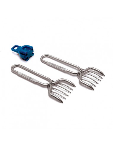 SET DE 2 GRIFFES &Agrave; VIANDES BROIL KING