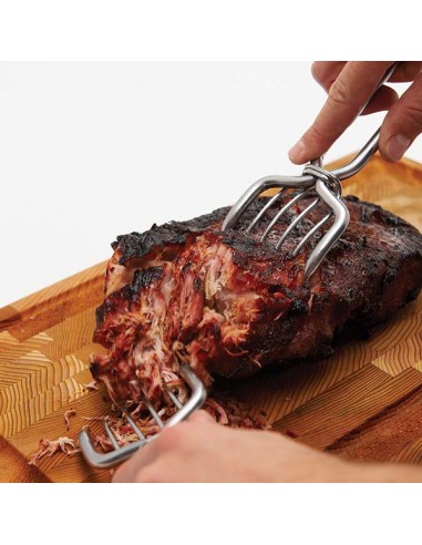 SET DE 2 GRIFFES &Agrave; VIANDES BROIL KING