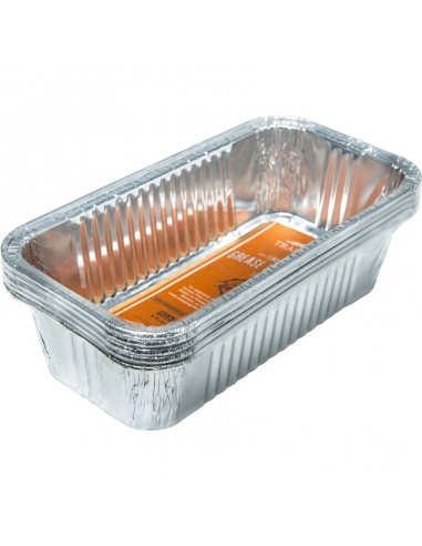 LOT DE 5 BARQUETTES ALUMINIUM...
