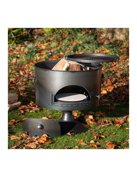 BRASERO PETE OVEN 70 AVEC GRILLE PIVOTANTE - TIMOTHY ROSS