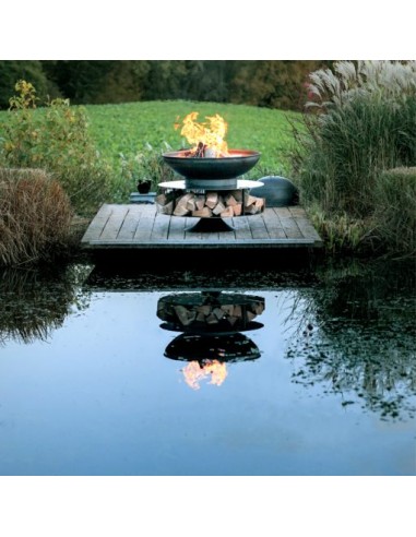 BRASERO RING OF LOGS 90 AVEC GRILLE...