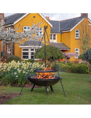 TREPIED AVEC GRILLE DE CUISSON -...