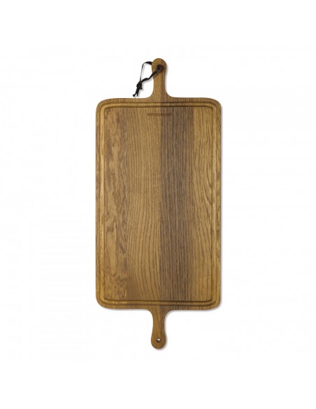 PLANCHE CHENE MASSIF BBQ 2 MANCHES 34X78 RECT DUTCHDELUXES
