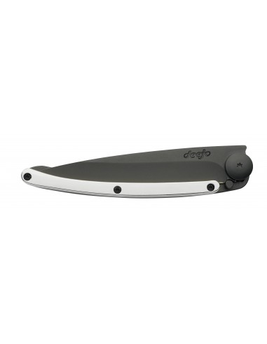 COUTEAU DEEJO 37G - BLACK DORE OR BLANC