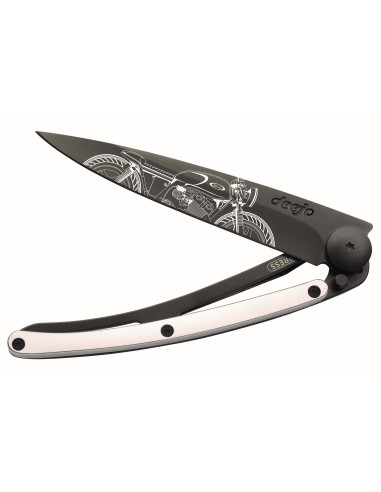COUTEAU DEEJO 37G - BLACK DORE OR...