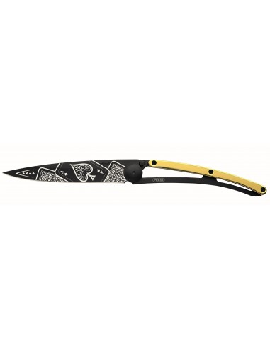 COUTEAU DEEJO 37G - BLACK DORE OR...