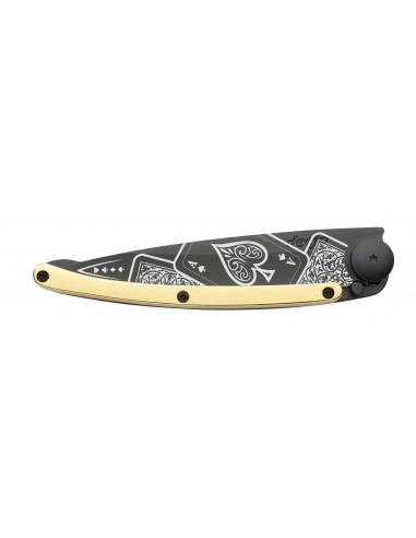 COUTEAU DEEJO 37G - BLACK DORE OR...