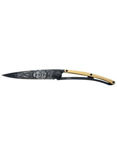 COUTEAU DEEJO 37G - BLACK DORE OR...