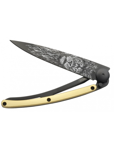 COUTEAU DEEJO 37G - BLACK DORE OR...