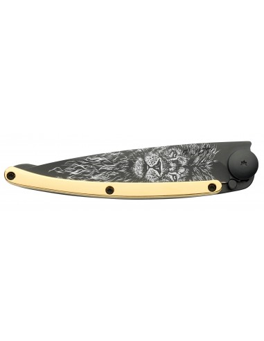COUTEAU DEEJO 37G - BLACK DORE OR...
