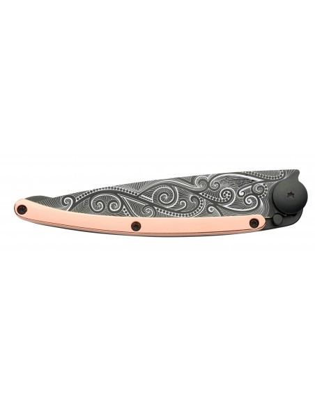 COUTEAU DEEJO 37G - BLACK DORE OR ROSE - PACIFIQUE