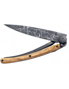 COUTEAU DEEJO SERRATED 37G...