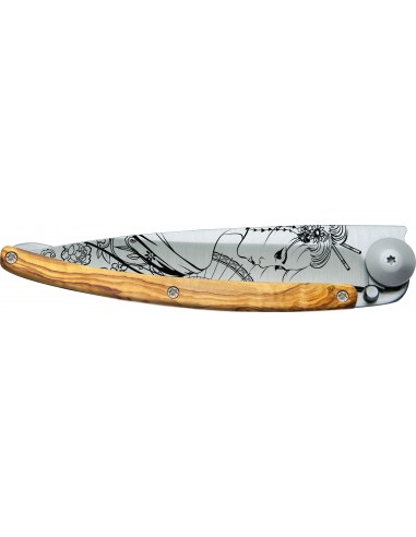 COUTEAU DEEJO TATOO 37G - GEISHA -...