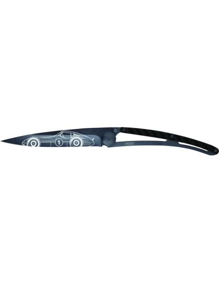 COUTEAU DEEJO TATOO 37G -BOLIDE-FIBRE DE CARBONE