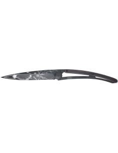 COUTEAU DEEJO 37G EBENE / CERF