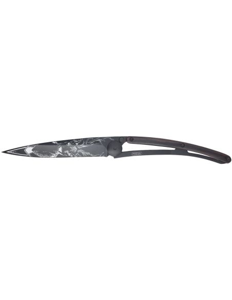 COUTEAU DEEJO 37G EBENE / CERF