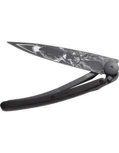 COUTEAU DEEJO 37G EBENE / CERF 2