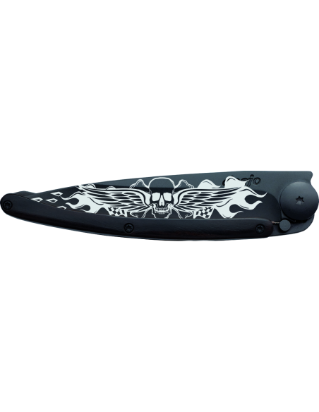 COUTEAU DEEJO TATOO BLACK  37G BIKER ANGELS