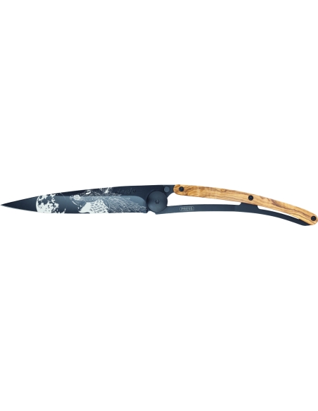COUTEAU DEEJO TATOO BLACK 37G -HURLEMENT-OLIVIER