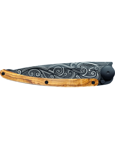 COUTEAU DEEJO TATOO BLACK 37G...