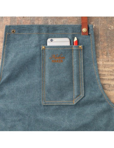 TABLIER 325 DENIM FONCE ALASKAN MAKER