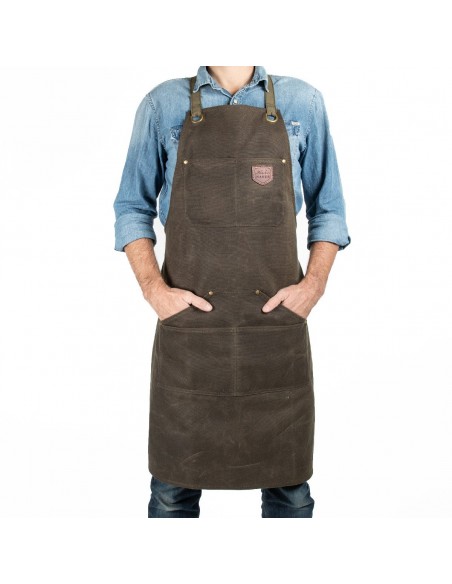 TABLIER 515 VERT OLIVE ALASKAN MAKER
