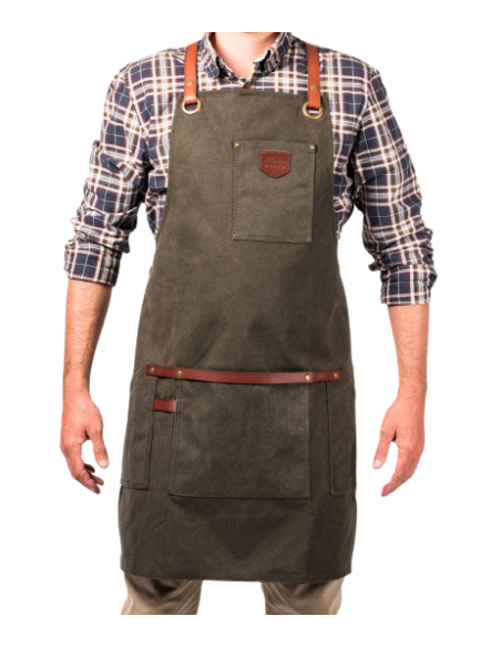 TABLIER 547 VERT OLIVE ALASKAN MAKER