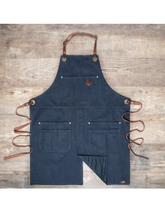 TABLIER FENDU 690 BLEU...
