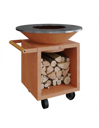 BRASERO OFYR CLASSIC STORAGE CORTEN...