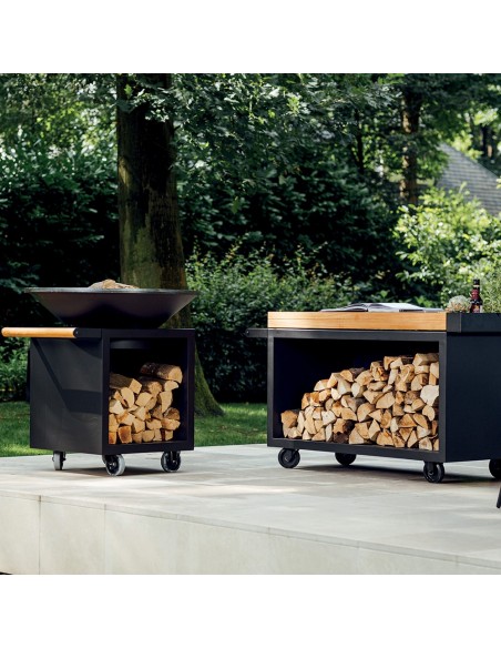 BRASERO OFYR CLASSIC STORAGE BLACK 100 PRO