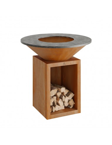 BRASERO OFYR CLASSIC STORAGE CORTEN 100