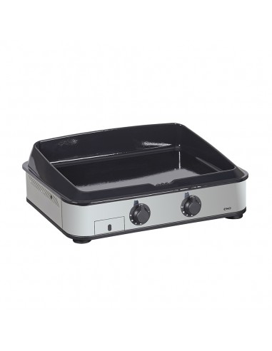 PLANCHA ENOSIGN GAZ 65 INOX & NOIR