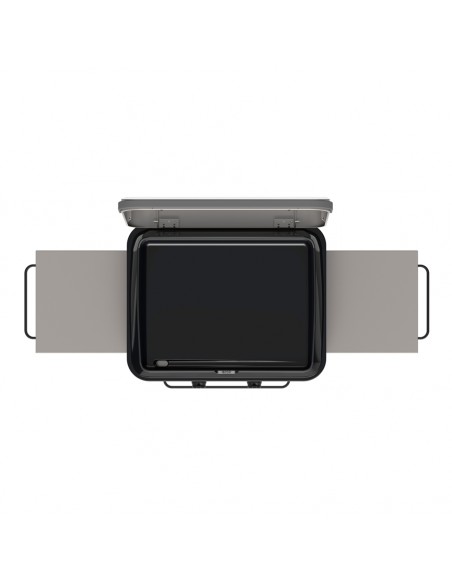 PACK PLANCHA ENOSIGN 65 NOIR INOX AVEC CHARIOT ET CAPOT