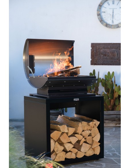 BARBECUE CHARBON FRANCAIS LE MARQUIER XL60 DUO