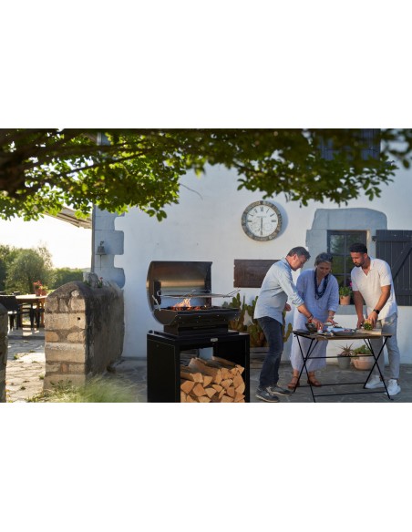 BARBECUE CHARBON FRANCAIS LE MARQUIER XL60 DUO