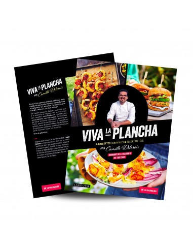 LIVRE VIVA LA PLANCHA LE MARQUIER