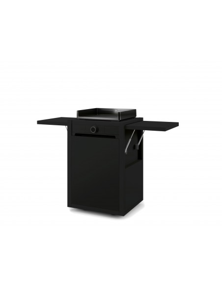 CHARIOT NOIR POUR PLANCHA MODERN 45 NOIR FORGE ADOUR