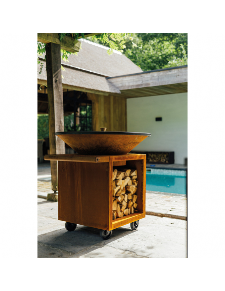 BRASERO OFYR CLASSIC STORAGE CORTEN 100 PRO
